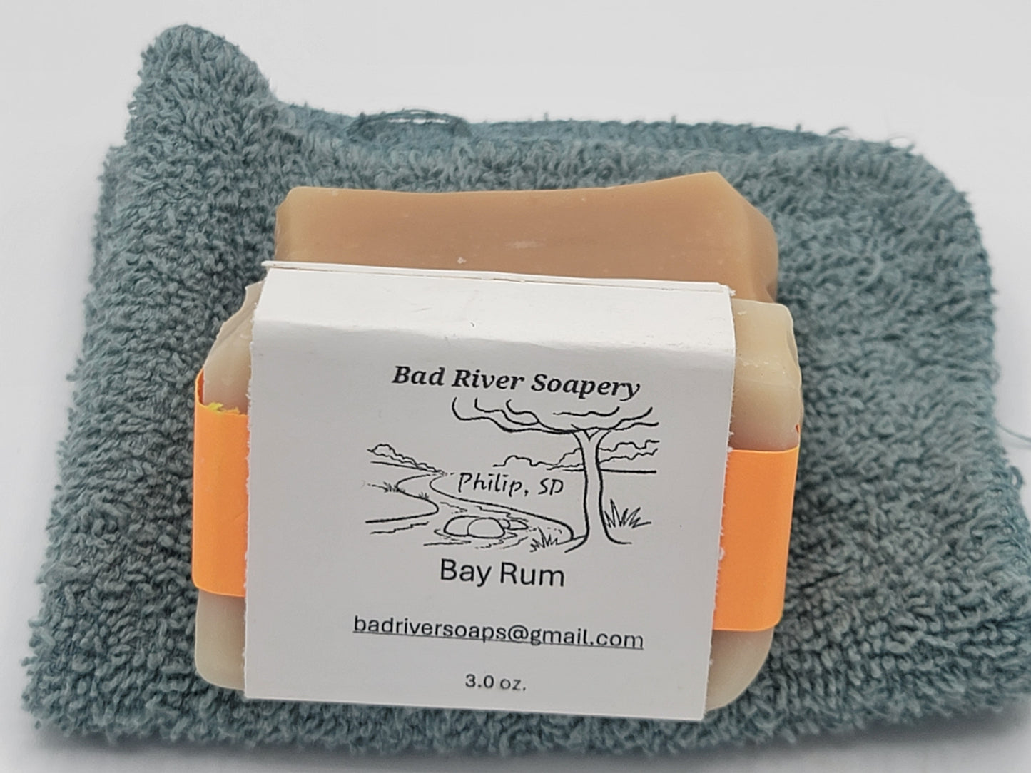 Bay Rum Hand made soap(made with Goat's milk)