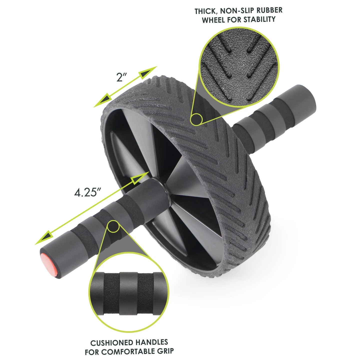 Ab Wheel Roller Equipment for Abdominal Exercises at Home