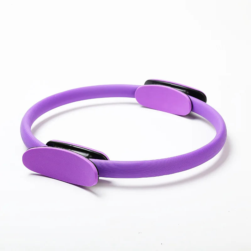 Yoga Fitness Ring Circle Pilates Women Girl Exercise Home Resistance Elasticity Yoga Gym Workout Pilates Ring Circle