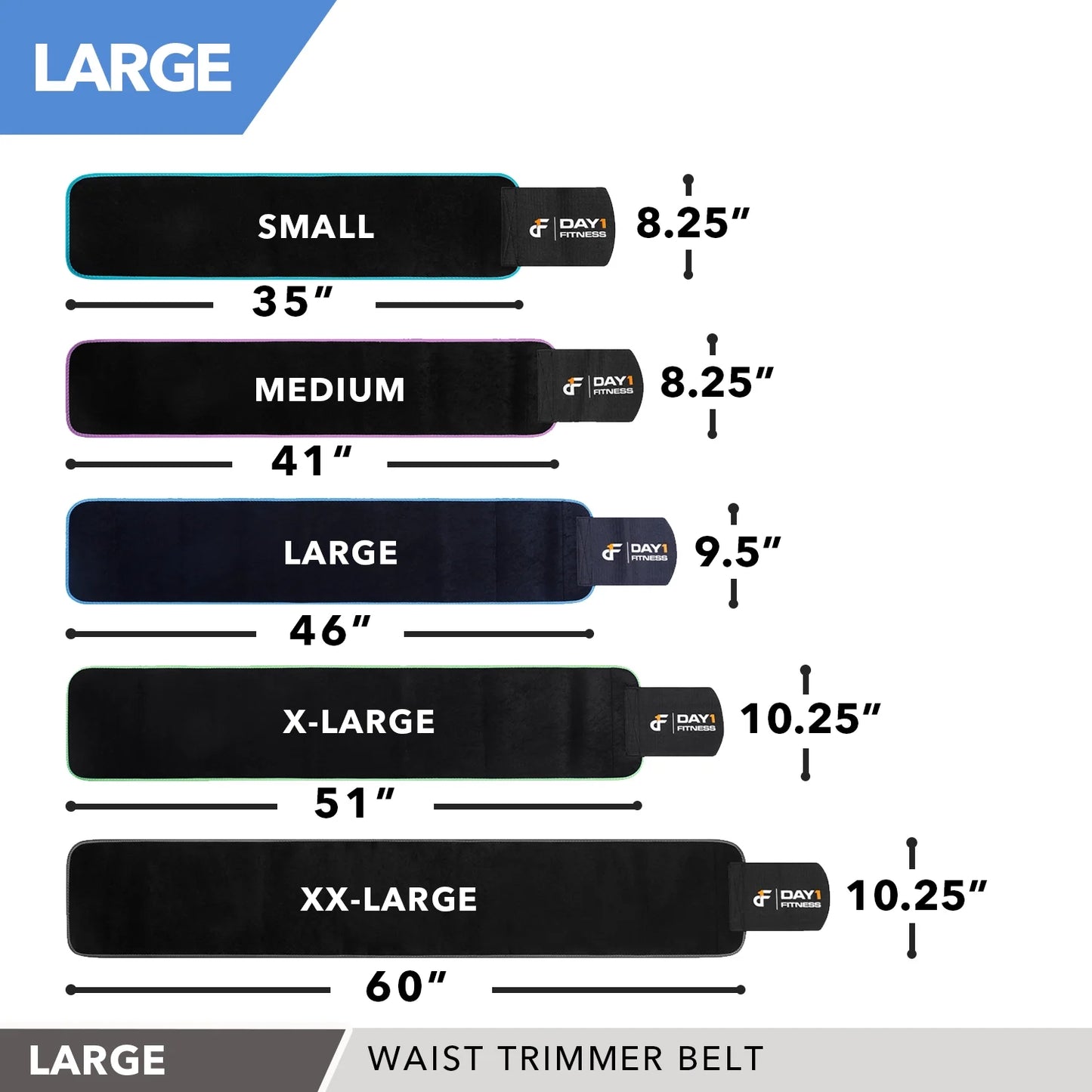 Waist Trimmer Belt LARGE